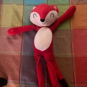 Brand new floppy fox stuffie